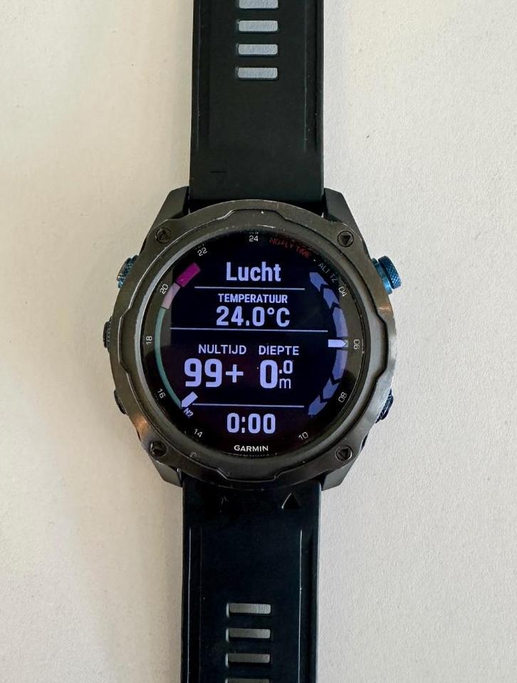 Garmin Descent MK2i incl zender, Watersport en Boten, Duiken, Gebruikt, Duikcomputer, Ophalen of Verzenden