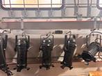 Podium theater lampen 2 x 4 op bar aluminium, Ophalen, Gebruikt