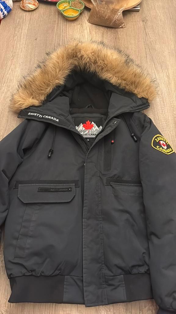 Zavetti canada jas, Kleding | Heren, Jassen | Winter, Nieuw, Maat 46 (S) of kleiner, Zwart, Ophalen of Verzenden