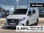 Mercedes-Benz eVito Dubbel Cabine Lang 66 kWh (bj 2025), 12 maanden, Stof, Zwart, Mercedes-Benz