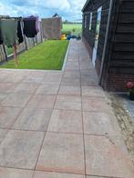 60x60 terras tegels, Tuin en Terras, Tegels en Klinkers, Ophalen, Zo goed als nieuw, 10 m² of meer, Beton