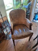 Engelse leren fauteuil, Ophalen