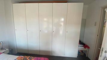 Interlübcke wandkast wit 5 deurs