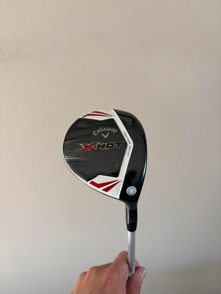 Callaway X Hot houten 3 - R flex shaft, Sport en Fitness, Golf, Zo goed als nieuw, Club, Callaway, Ophalen of Verzenden