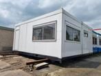Kantoorunit 6x6 Toilet Keuken 4 Grote Ramen Rolluiken, Ophalen