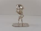 Zilveren miniatuur Parapluverkoper                      Z183, Antiek en Kunst, Ophalen of Verzenden, Zilver