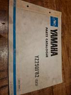 Yamaha YZ250 1982 Onderdelen Catalogus, Ophalen of Verzenden