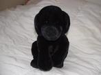 MOOIE HOND ZWARTE LABRADOR PUPPY PLUCHE ZWART MET, Ophalen of Verzenden, Nieuw, Overige typen