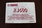 Yamaha XJ600 1990 1991 motorcycle owner's manual XJ 600, Ophalen of Verzenden, Yamaha