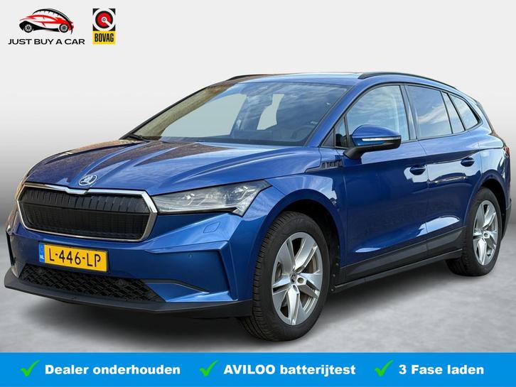 Skoda Enyaq iV 60 SoH 90,5 / 3 Fase / Panoramadak / Full Opt, Auto's, Skoda, Bedrijf, Te koop, Enyaq, ABS, Achteruitrijcamera