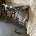 Brocante Sidetable - 109 x 42 cm - Handgemaakt - TTM Wonen, Huis en Inrichting, 100 tot 150 cm, Www.ttmwonen.nl, Nieuw, Ophalen of Verzenden