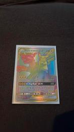 Pikachu zekrom gx tag team, Hobby en Vrije tijd, Verzamelkaartspellen | Pokémon, Ophalen of Verzenden, Zo goed als nieuw, Losse kaart
