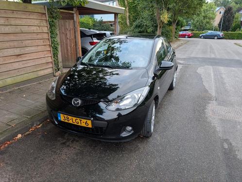 Mazda 2 1.3 55KW 5DRS 2010 Zwart, Auto's, Mazda, Particulier, ABS, Airbags, Airconditioning, Centrale vergrendeling, Climate control