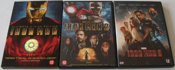Dvd *** IRON MAN *** Marvel Complete Trilogie beschikbaar voor biedingen