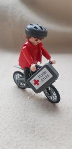 Playmobil 9445: Rode Kruisbiker, Ophalen, Zo goed als nieuw, Complete set