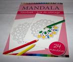 Mandala kleurboek met 19 Mandala's. Nwst., Ophalen of Verzenden, Zo goed als nieuw