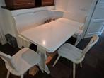 Oostenrijkse Eethoek met 2 Stoelen, Huis en Inrichting, Ophalen, Gebruikt, Landelijk, Minder dan 4 stoelen