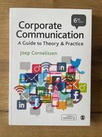 Corporate Communication - A Guide to Theory & Practice, Joep Cornelissen, Zo goed als nieuw, Alpha, HBO