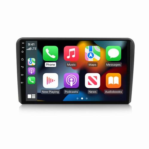 Apple carplay Navigatie Audi A3 8P 2009 carkit android 13, Auto diversen, Autoradio's, Nieuw, Ophalen of Verzenden