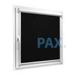 Rolgordijn verduisterend - Montage: Plakken, Zo goed als nieuw, Minder dan 100 cm, Zwart, 50 tot 100 cm