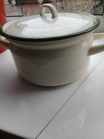 2 emaille pannen, Antiek en Kunst, Ophalen of Verzenden