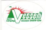 Sticker toerisme camping Vessem eurocamping, Verzenden, Zo goed als nieuw, Overige typen