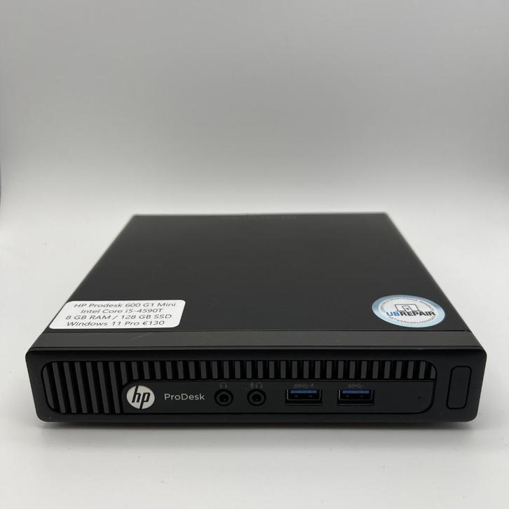 HP Prodesk 600 G1 Mini Intel Core i5-4590T, Computers en Software, Desktop Pc's, Zo goed als nieuw, SSD, 8 GB, Ophalen of Verzenden