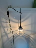 HK living lamp wit met dimmer en stekker, Minder dan 50 cm, Industrieel, Ophalen of Verzenden, Metaal