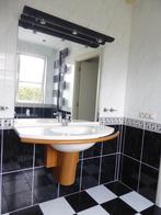 Complete wastafel + spiegel + verlichting + kraan + afvoer, Huis en Inrichting, Badkamer | Badkamermeubels, Ophalen, Gebruikt
