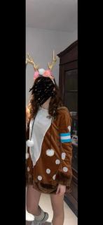 Hertenjurkje + diadeem, Ophalen of Verzenden, Zo goed als nieuw, Maat 38/40 (M), Carnaval