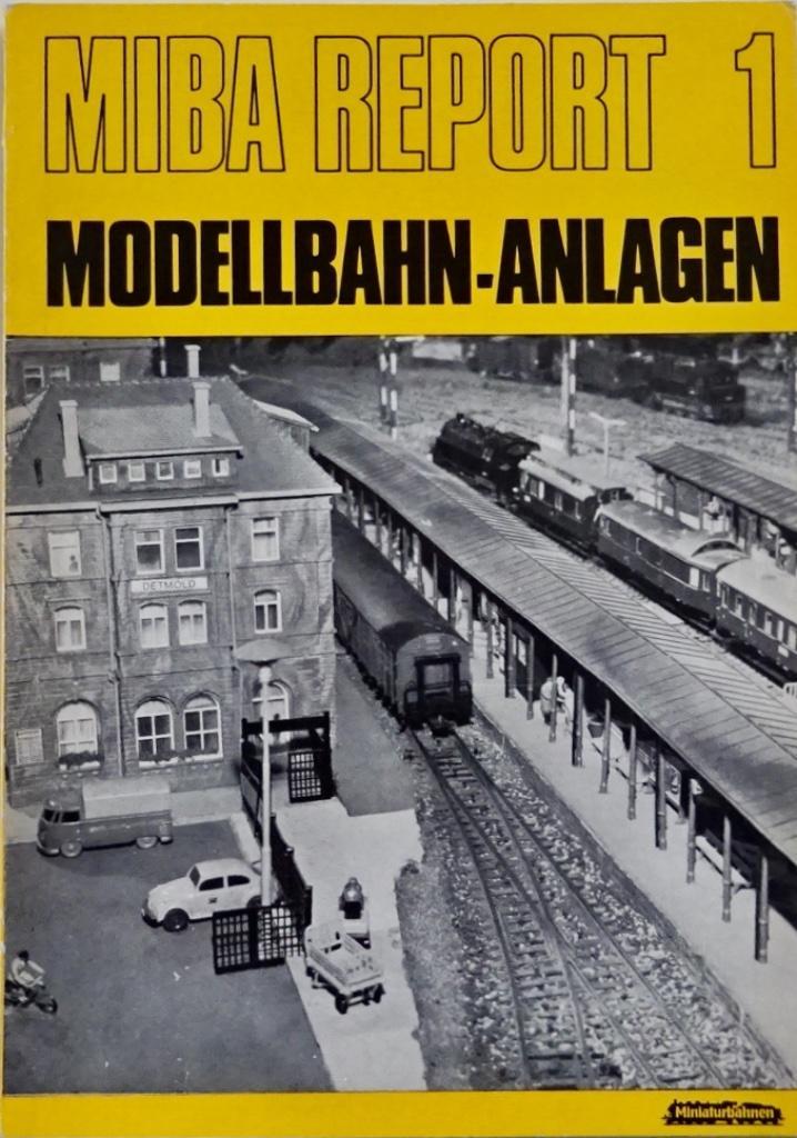 MIBA REPORT 1, Hobby en Vrije tijd, Modeltreinen | H0, Zo goed als nieuw, Boek, Tijdschrift of Catalogus, Gelijkstroom of Wisselstroom