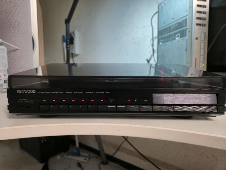 Kenwood P-91 linaire direct drive platenspeler 80's, Audio, Tv en Foto, Platenspelers, Zo goed als nieuw, Platenspeler, Overige merken