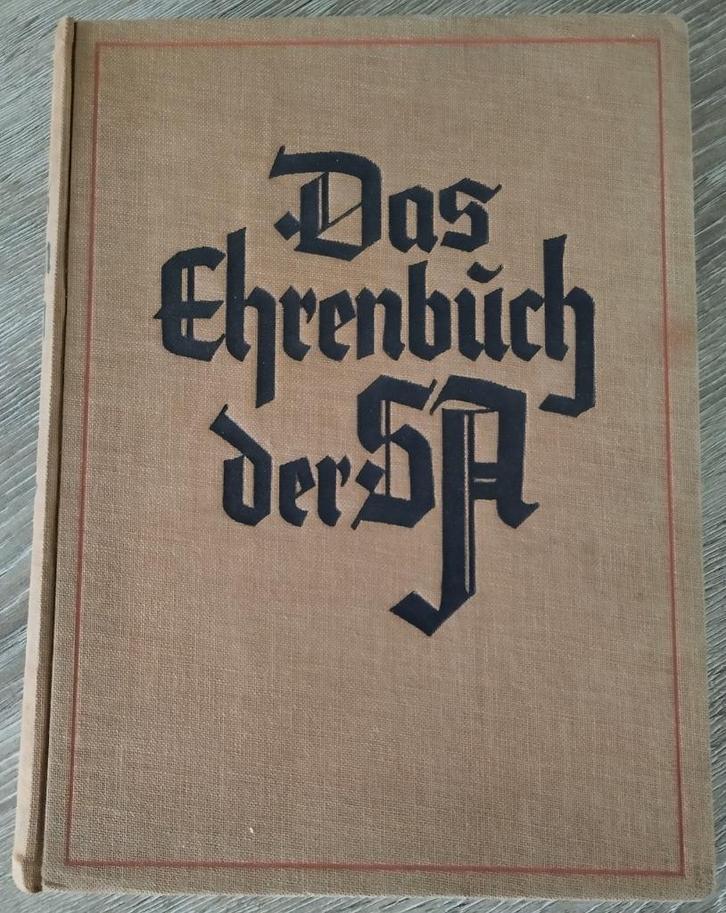 Das Ehrenbuch der SA - 1934, Verzamelen, Militaria | Tweede Wereldoorlog, Landmacht, Boek of Tijdschrift, Duitsland, Verzenden