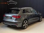 Audi A3 SPORTBACK 35 TFSI 3X S-LINE | PANO | VIRTUAL | LED |, Auto's, 65 €/maand, 4 cilinders, 150 pk, Leder en Stof