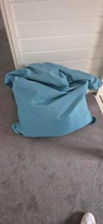 Grats zitzak turquoise, Huis en Inrichting, Zitzakken, Ophalen, Gebruikt, Blauw