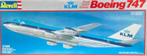 KLM BOEING 747, Hobby en Vrije tijd, 1:72 tot 1:144, Revell, Ophalen of Verzenden, Zo goed als nieuw