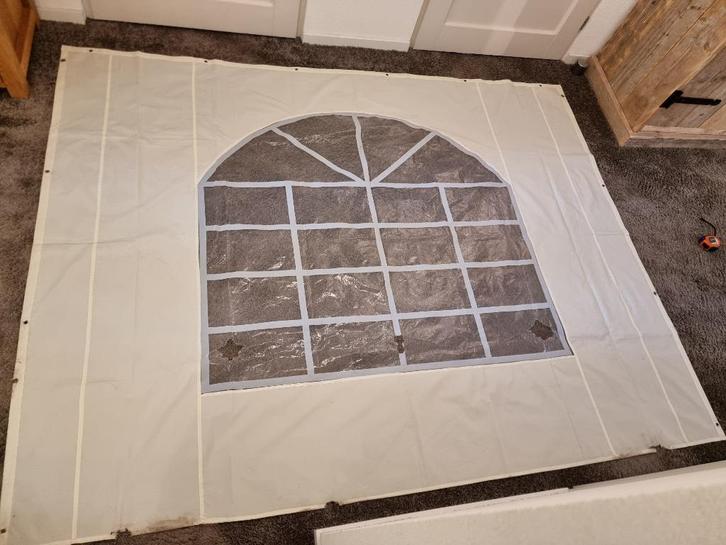 Gezocht: zijpaneel Milano partytent (Tarringtonhouse) raam, Tuin en Terras, Partytenten, Gebruikt, Partytent, Minder dan 5 meter