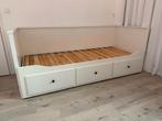 Bed Ikea Hemnes wit, Ophalen, Eenpersoons, Wit, 200 cm