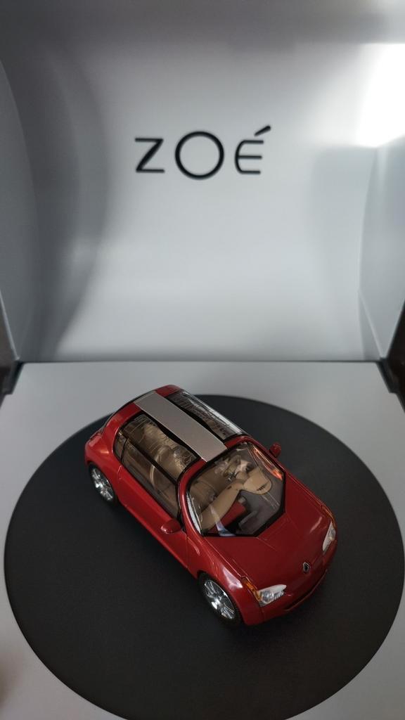 Renault Zoe Concept Car 1:43 Norev Coffret Pol, Hobby en Vrije tijd, Modelauto's | 1:43, Nieuw, Auto, Norev, Ophalen of Verzenden