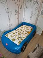 Little Tikes (peuter) Autobed incl. matras en beddengoed, Kinderen en Baby's, Kinderkamer | Bedden, Ophalen, Gebruikt, 100 cm of meer