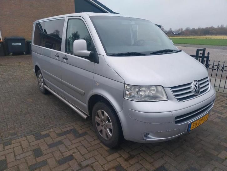 Volkswagen Transporter Bestel 2.5 TDI 96KW DC 1.0 2004, Auto's, Bestelauto's, Particulier, ABS, Airconditioning, Alarm, Bluetooth
