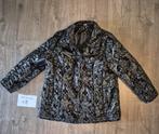 Jas dames maat 48 zwart met motief, Ophalen of Verzenden, Zo goed als nieuw, Maat 46/48 (XL) of groter