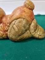 Betonnen liggende teddybeer, Ophalen of Verzenden