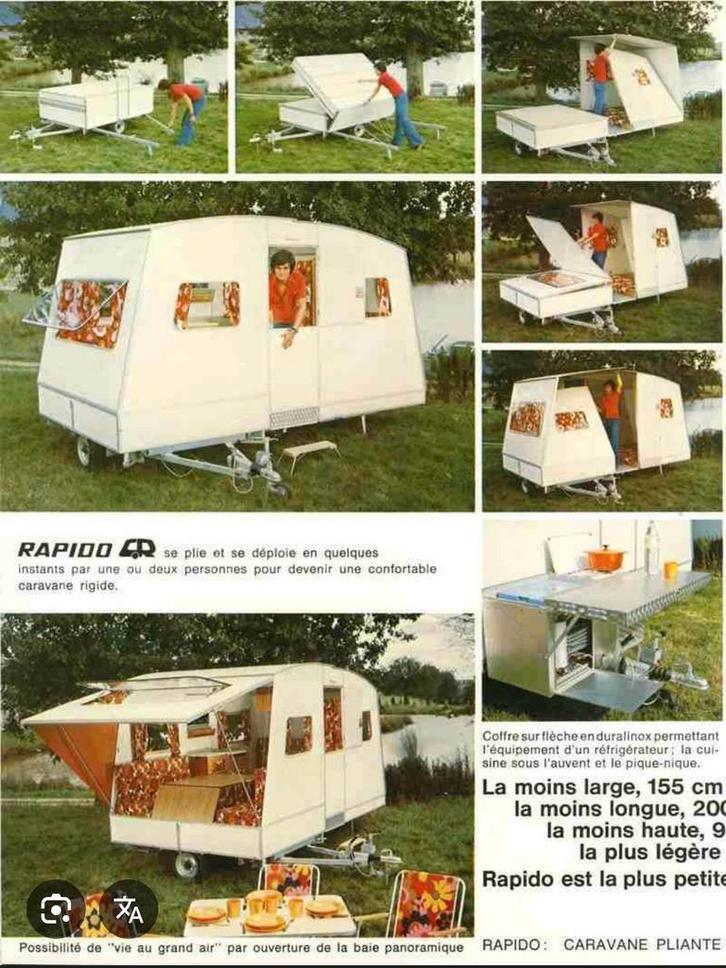 Rapido Vouwcaravan, Caravans en Kamperen, Vouwwagens, Ophalen