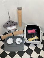 ==GAAF== Kitten pakket kattenbak krabpaal voerbakjes etc., Dieren en Toebehoren, Katten-accessoires, Ophalen of Verzenden, Zo goed als nieuw