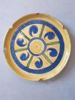 Geglazuurde keramiek schaal asbak diameter 18cm H 2cm, Ophalen of Verzenden