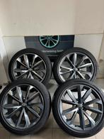 Audi Q7 21 inch velgen zomerbanden zomerset 5x112, Ophalen, Gebruikt, 285 mm, Banden en Velgen