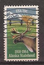 USA, Alaska, 25 jaar, 1984., Verzenden, Gestempeld, Noord-Amerika