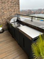 Buitenkeuken Barbecook met gas BBQ en inductie, Tuin en Terras, Buitenkeukens, Ophalen, Gebruikt, Gas, Vrijstaand