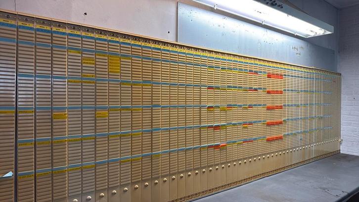 Professioneel planbord jaarplanning kaartplanbord, Diversen, Agenda's, Gebruikt, Ophalen